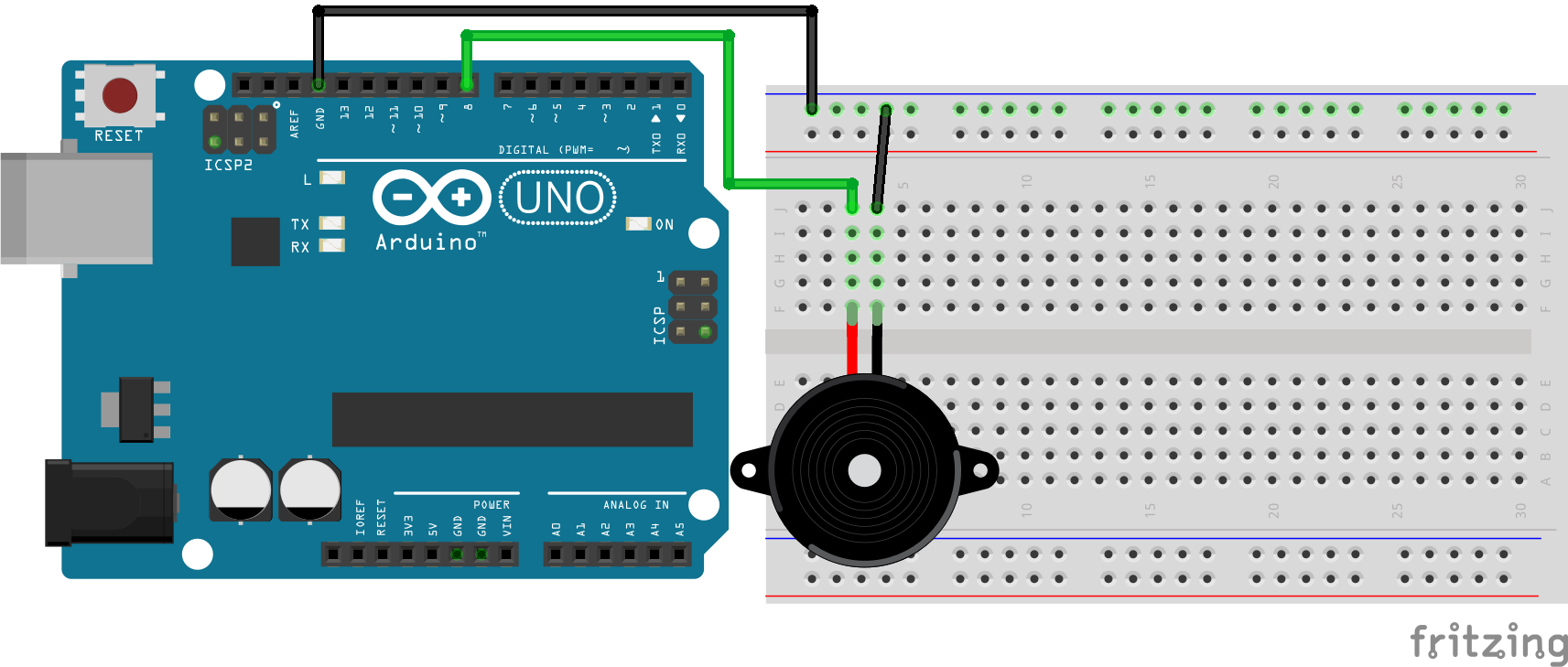 arduino buzzer circuit