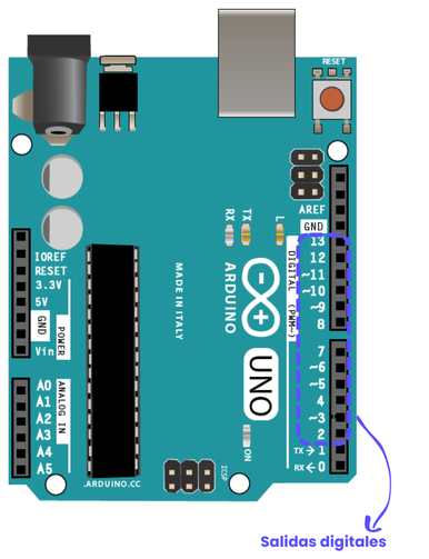 arduino salidas digitales